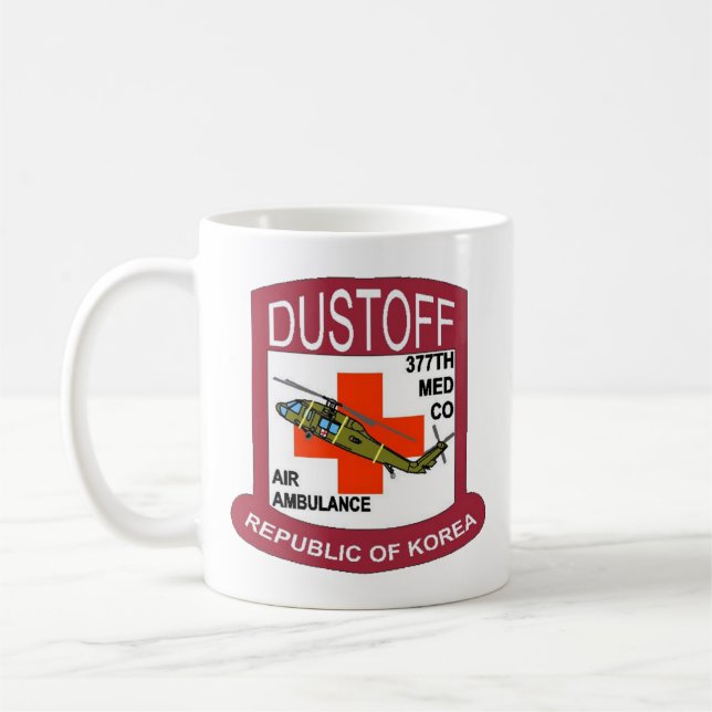 Taza De Café 377ª Ambulancia Aérea de Med Co, ROK (Izquierda)