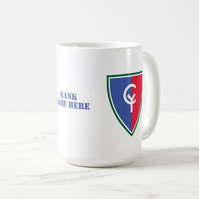 Taza De Café 38.ª División de Infantería Ejército de los Estado (Anverso derecho)