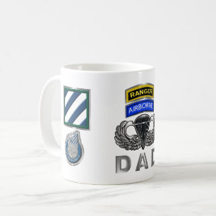 Taza De Café 3.ª División De Infantería Ranger Airborne Papá