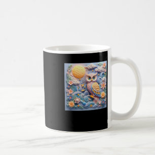 Taza De Café 3.ª Lechuza #12 Pegatina