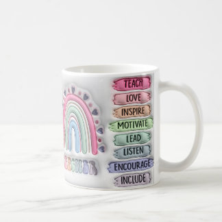 Taza De Café 3.ª taquilla de diseño para profesores
