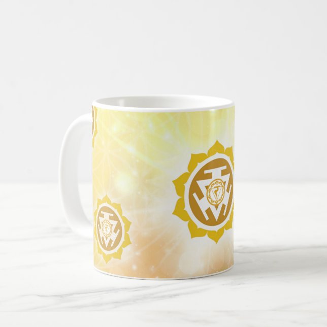 Taza De Café 3.º plexo solar de Chakra (Anverso izquierdo)