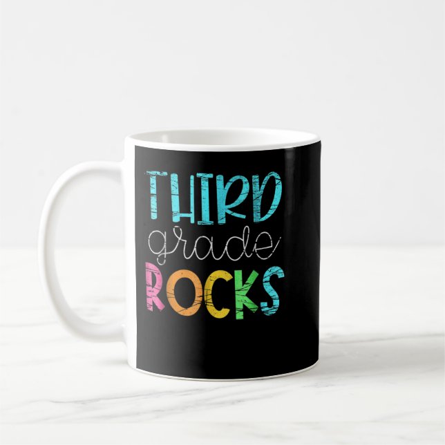 Taza De Café 3.ᵉʳ equipo de profesores - rocas de tercer grado (Izquierda)