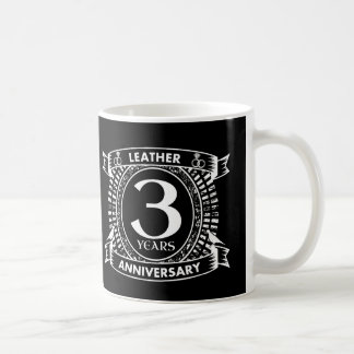 Taza De Café 3.ᵉʳ escudo de angustiado aniversario de bodas