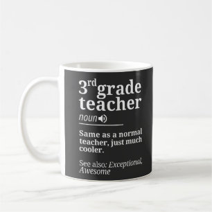 Taza De Café 3.ᵉʳ Grado Grado Gracioso de Maestros de Tercer Gr