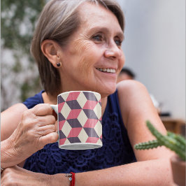 Taza De Café 3.ᵉʳ Patrón de cubos