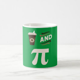 Taza De Café 3.14 Café y Pastel Chiste Divertido de Matemáticas