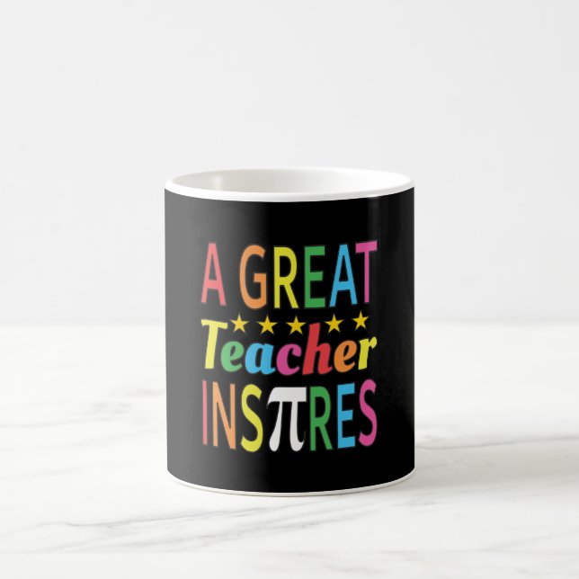 Taza De Café 3.14 Un gran profesor inspira el Chiste de matemát (Centro)