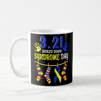 Taza De Café 3 21 Día Mundial del Síndrome de Down 2022
