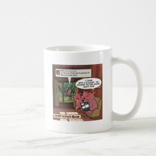 Taza De Café 3 cerditos con habilidad en las redes sociales