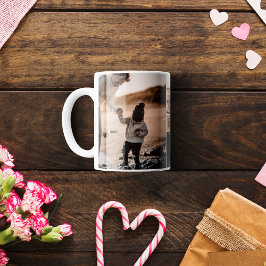 Taza De Café 3 Collages de fotos del café tafetán