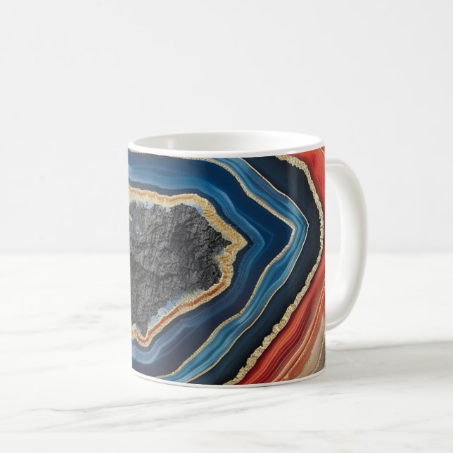 Taza De Café 3 D Agate Mug (Anverso derecho)