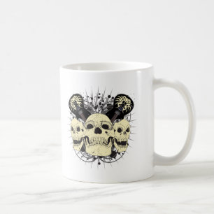 Taza De Café 3 guitarras del cráneo