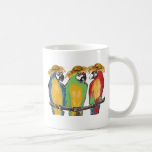 Taza De Café 3 Loros