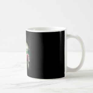 Taza De Café 3 Pollo Lobo Luna Pollos Aullando Lobos 