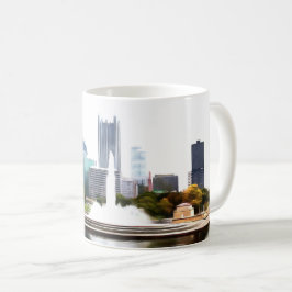 Taza De Café 3 ríos Pittsburgh Coffee Mug