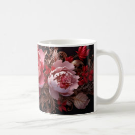 Taza De Café 3D Floral Mug