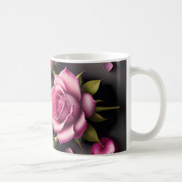 Taza De Café 3D Floral Mug