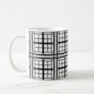 Taza De Café 3D grey geometric abstract pattern background.3d b