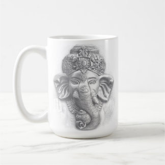 Taza De Café 3d Lord Ganesha - Om