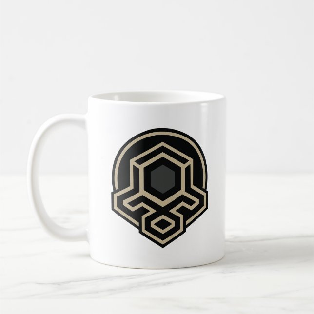 Taza De Café 3D Symmetrical Advanced Art Mug (Izquierda)