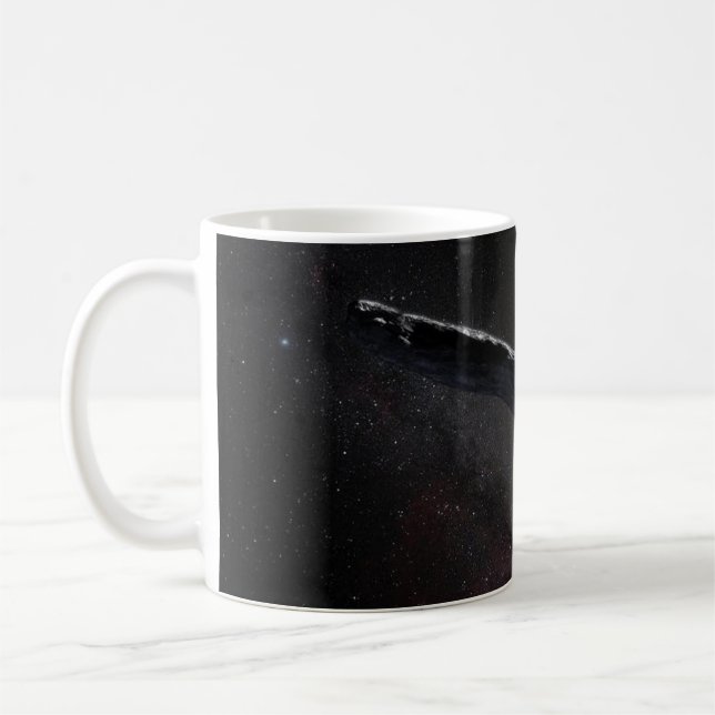 Taza De Café  3i Atlas Nave Espacial Ciencia Ficción Misteriosa (Izquierda)