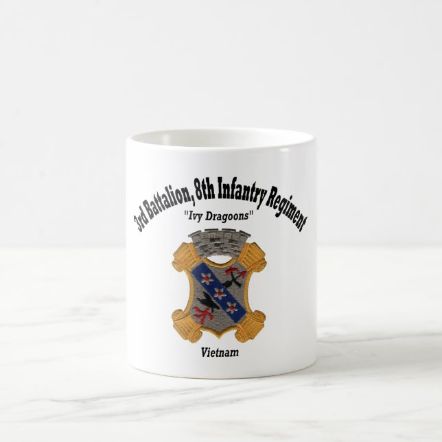 Taza De Café 3ro El batallón, 8vos Inf "hiedra Dragoons" - la (Centro)