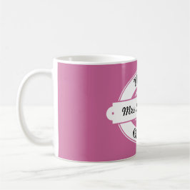 Taza De Café 3ro Regalo personalizado profesor del aprecio del