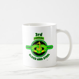 Taza De Café 3ro REGIMIENTO de CABALLERÍA ACORAZADA " RIFLES