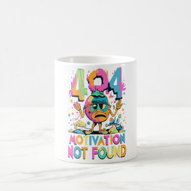 Taza De Café 404 - Motivación no encontrada (Centro)