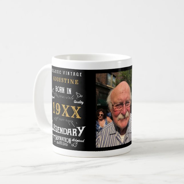 Taza De Café 40.º café personalizado (Anverso izquierdo)