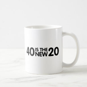 Taza De Café 40.º cumpleaños