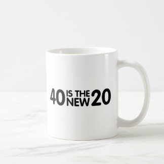 Taza De Café 40.º cumpleaños