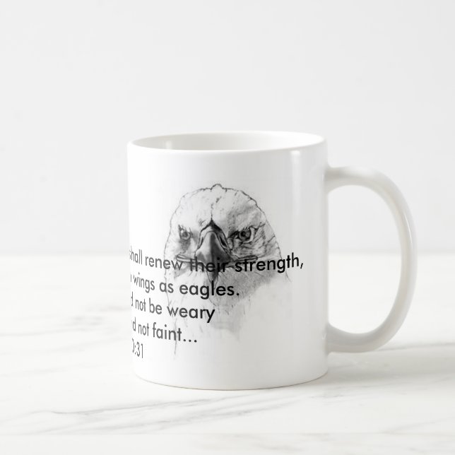 Taza De Café 40:31 de Isaías (Derecha)