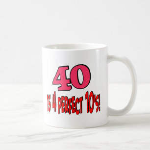 Taza De Café 40 es 4 10s perfectos (el ROSA)