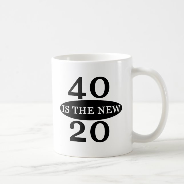Taza De Café 40 Es El Nuevo 20 (Derecha)