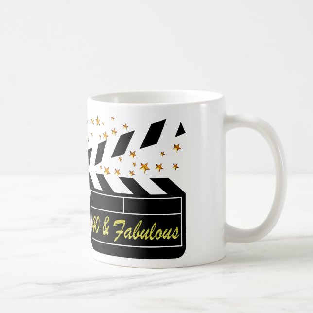 TAZA DE CAFÉ 40 Y FABULOUS PELÍCULA REINA (Derecha)