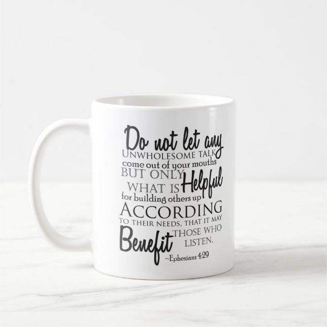 Taza De Café 429 Efesios eléctricos Verso (Izquierda)