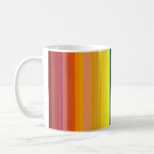 Taza De Café 42 Rayos Espectro Arcoiris