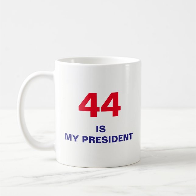 Taza De Café 44 Obama Mug (Izquierda)