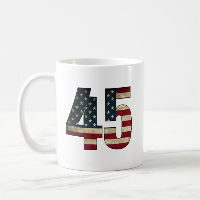 TAZA DE CAFÉ 45 - 47 TRUMP (Izquierda)