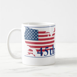 Taza De Café 45-47 Trump mug