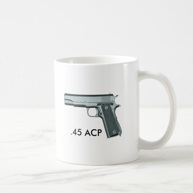 TAZA DE CAFÉ .45 ACP (Derecha)