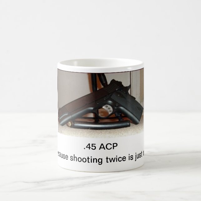 TAZA DE CAFÉ .45 ACP (Centro)