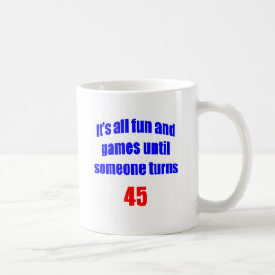 Taza De Café 45 alguien da vuelta a 45