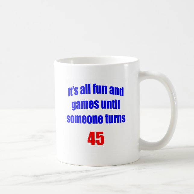 Taza De Café 45 alguien da vuelta a 45 (Derecha)