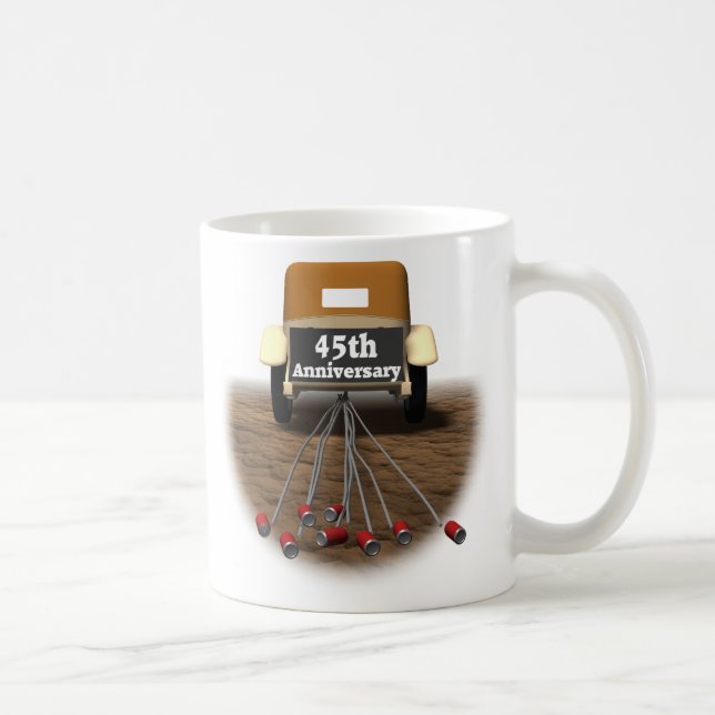 Taza De Café 45thanniversaryt-shirts3 (Derecha)