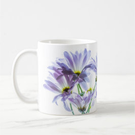 Taza De Café 4721-Daisies rosas de alta clave