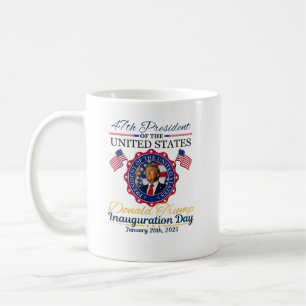 Taza De Café 47.ª Inauguración del presidente Donald Trump