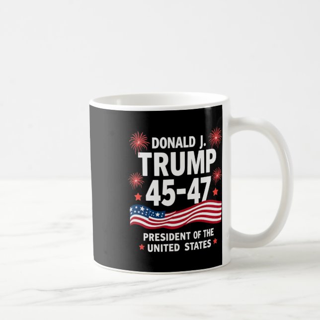 Taza De Café 47.ª investidura del presidente Donald Trump (Derecha)